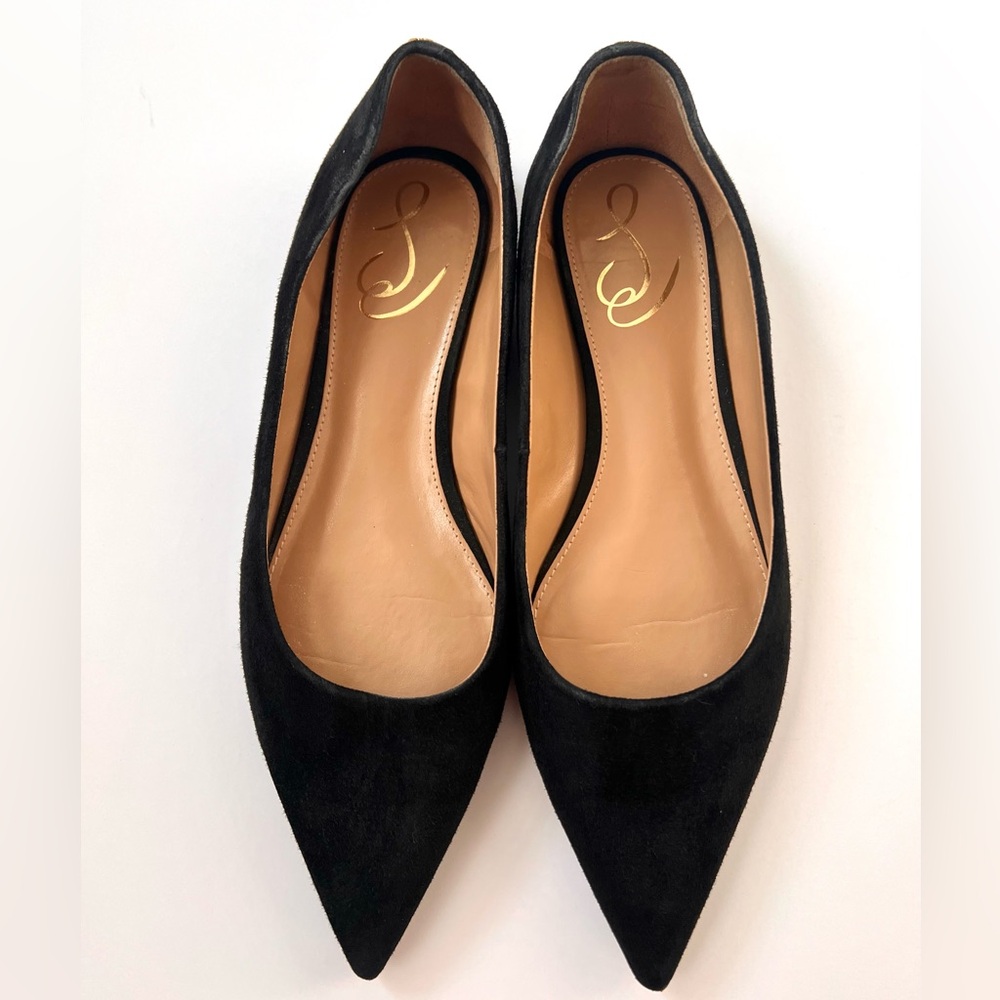 Sam Edelman Elegant Black Women's Flats Pointy Toe